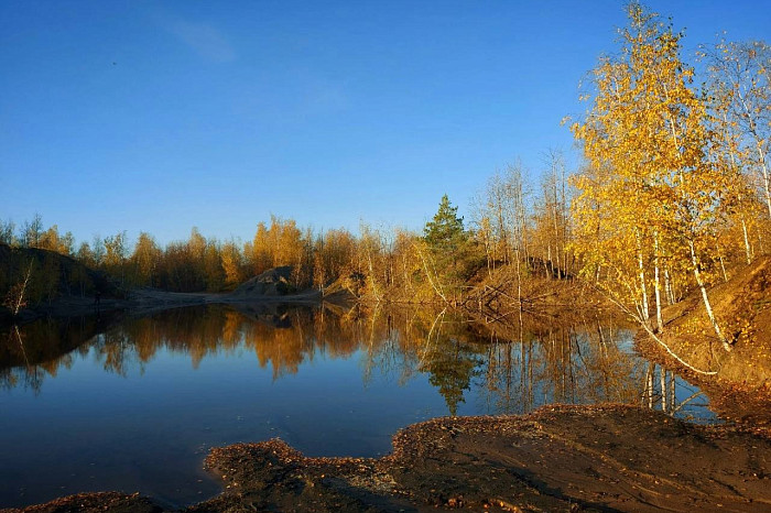 Тульский фотограф поделился красивейшими фото осени в Кимовске