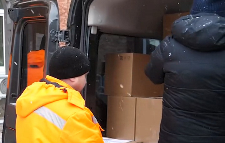 Военнослужащим из Узловой передали дополнительное снаряжение