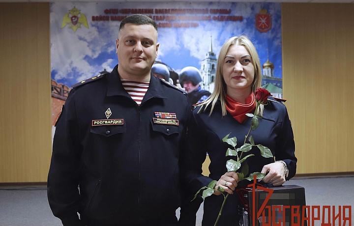 В Туле сотрудники вневедомственной охраны Росгвардии празднуют 71-летие со дня образования подразделения