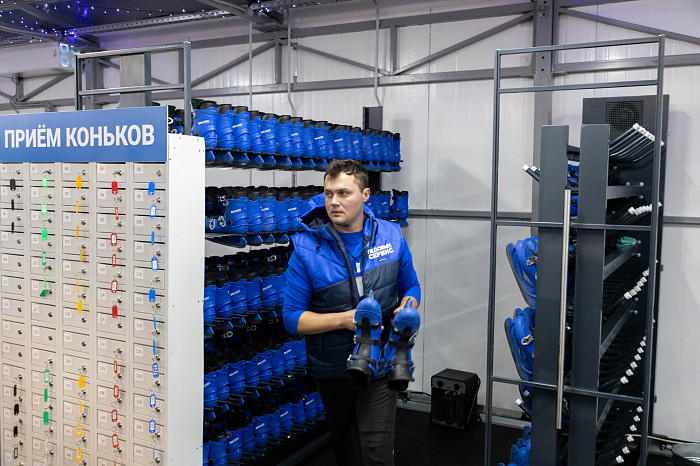 В Туле открылся Губернский каток: фоторепортаж