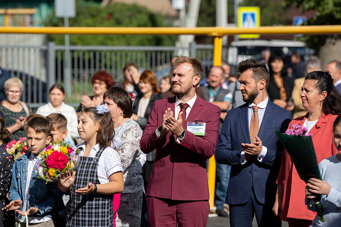 1 сентября в тульских школах состоялись праздничные линейки
