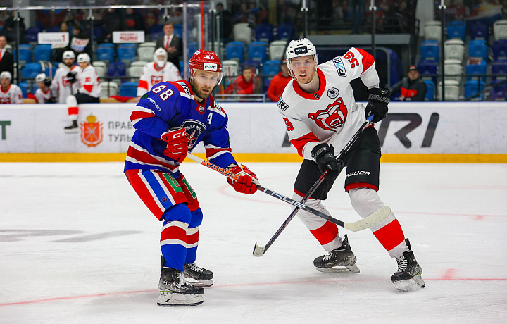 Тульские хоккеисты из АКМ проиграли пермскому «Молоту»