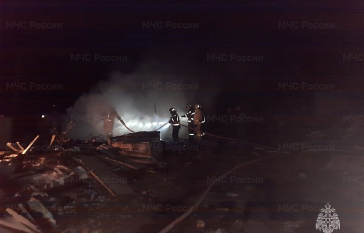Ребенок погиб на пожаре в алексинской деревне Новое Клейменово