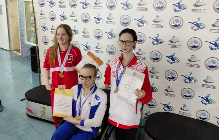 Тульские спортсмены завоевали золото и серебро на чемпионате России по плаванию спорта лиц с ПОДА