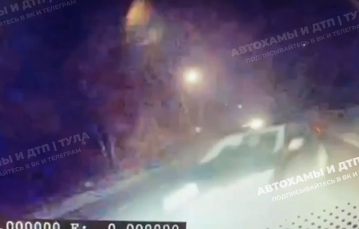 Момент смертельного ДТП с автобусом в Узловском районе попал на видео