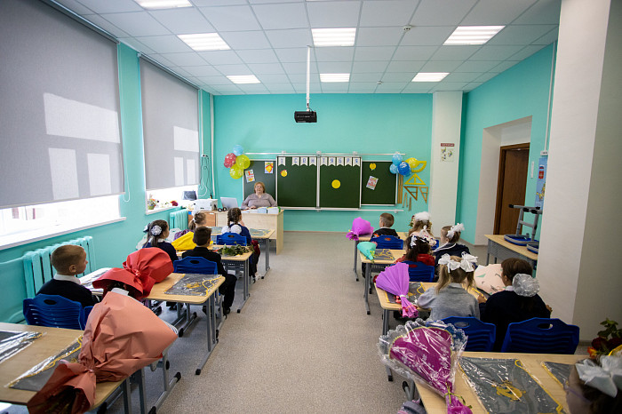 1 сентября в тульских школах состоялись праздничные линейки