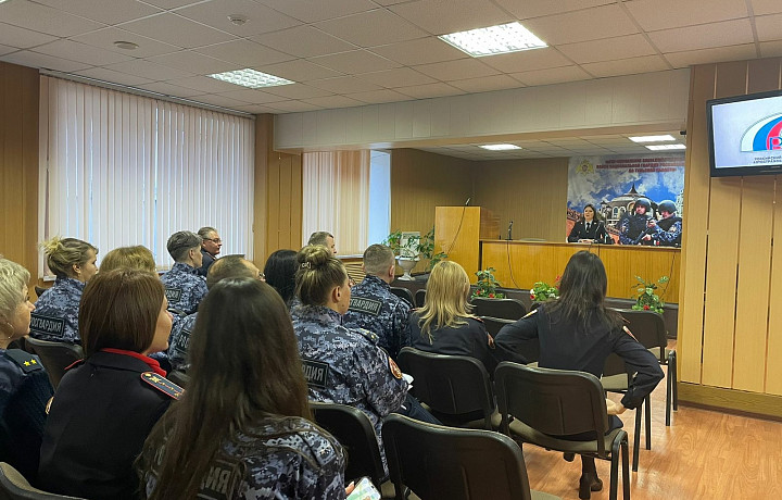 В Тульской области сотрудники ГАИ провели профилактическое занятие