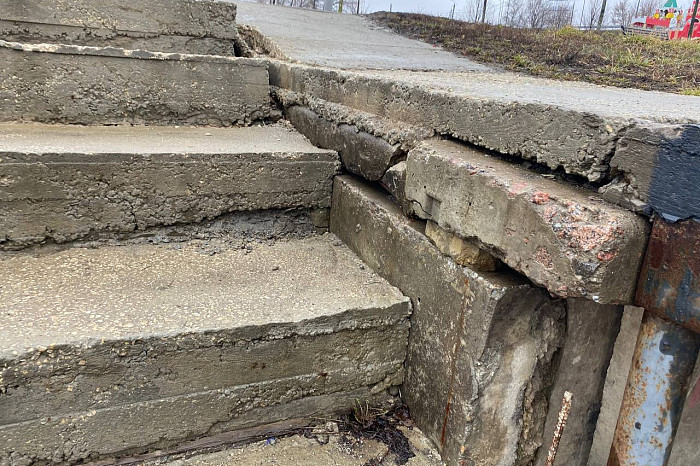 Туляки обратили внимание на неухоженное состояние Пролетарской набережной