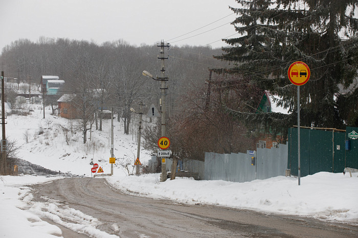 В Туле приступили к ремонту улицы Скуратовской – фоторепортаж с места проведения работ