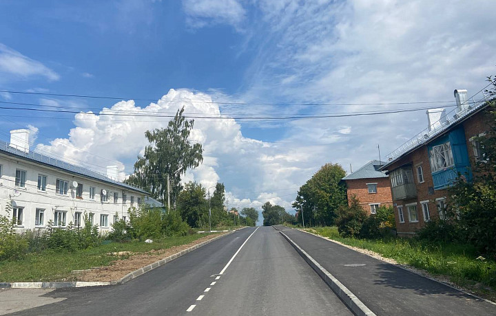 Ремонт дорог по нацпроекту БКД в Тульской области выполнен на 93%