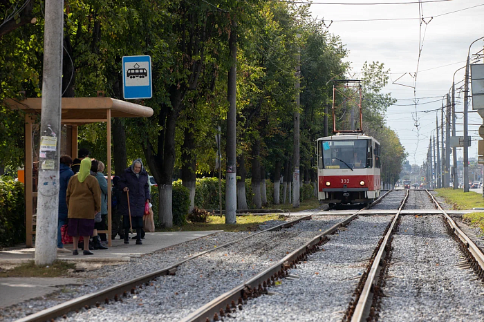 Туляки обеспокоены состоянием новых трамвайных путей на проспекте Ленина