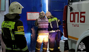 В Тульской области спасатели выезжали на происшествия 354 раза за неделю