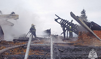 В Тульской области потушили шесть пожаров за сутки: погибли два человека