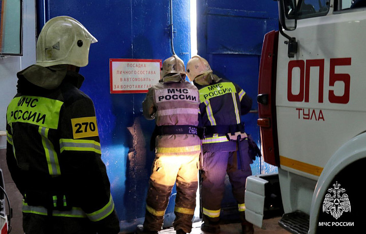 В Тульской области спасатели выезжали на происшествия 354 раза за неделю