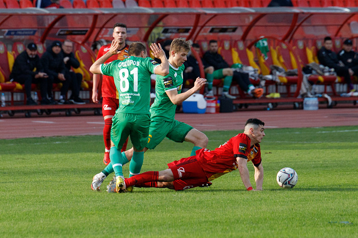 Фоторепортаж: как прошел матч «Арсенала» с «Кубанью»