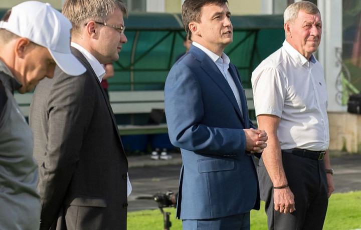 Заместитель губернатора Тульской области встретился с футболистами «Арсенала»