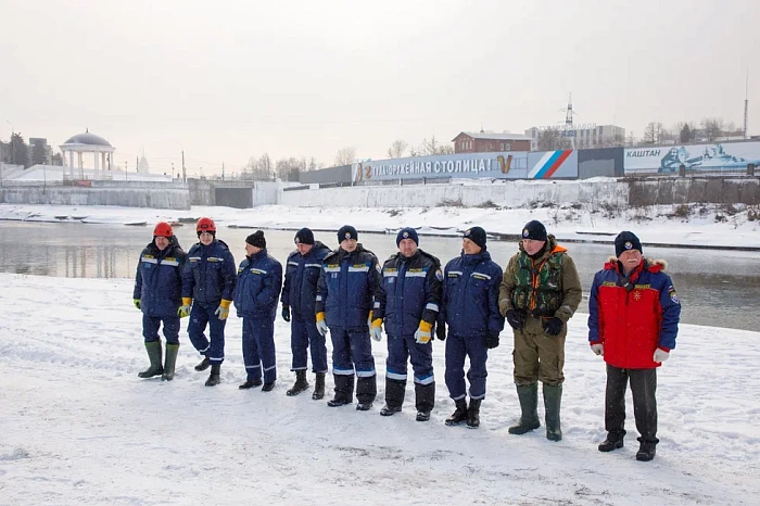 Тульские спасатели продемонстрировали готовность к действиям в период паводка