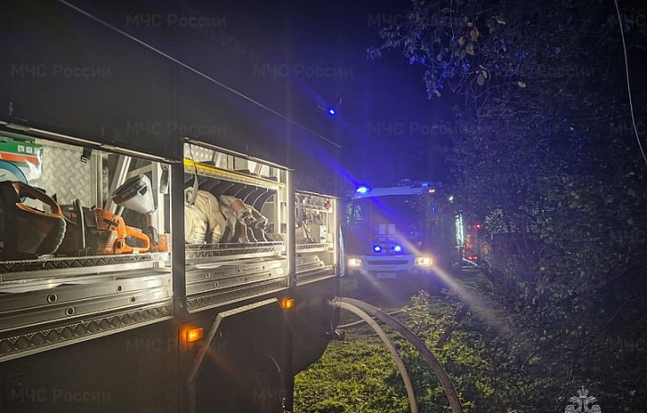 Следователи проводят проверку после гибели 86-летней женщины на пожаре в тульском Харино