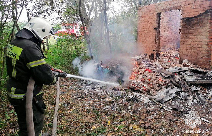 За сутки в Тульской области произошло четыре пожара и два ДТП