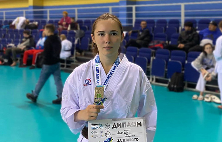 ﻿Тулячка взяла «серебро» на международных соревнованиях по карате