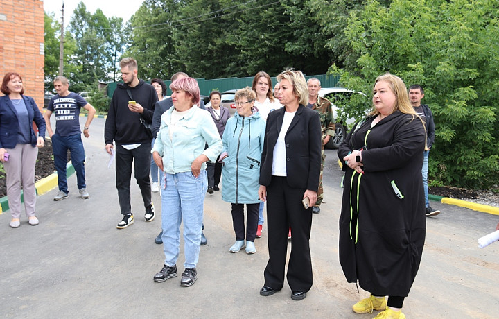 Глава Тулы поучаствовала приемке работ по программе ФСГС