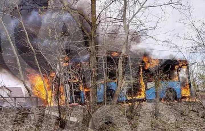В «Тулгорэлектротрансе» назвали причину пожара в пассажирском автобусе на улице Кирова