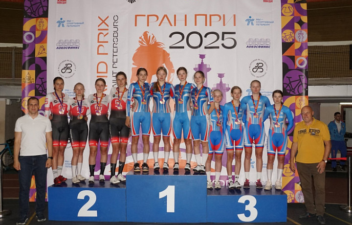 Велогонщики из Тулы завоевали медали на Гран-При в Санкт-Петербурге