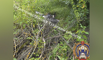 В Арсеньевском районе водитель питбайка столкнулся с иномаркой