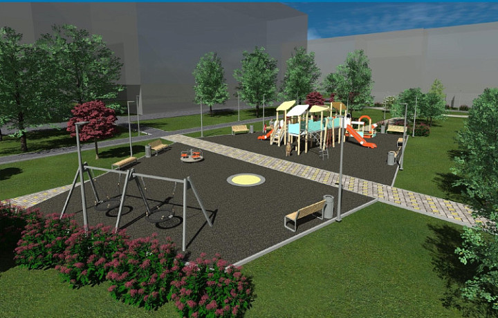 Сквер в тульском Заречье обустроят ко Дню города