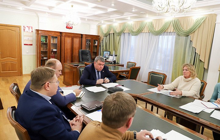 Врио главы администрации Тулы Илья Беспалов провел личный прием