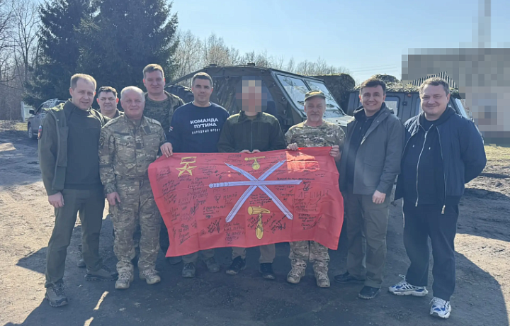 Алексей Эрк и Александр Шахов доставили дополнительную помощь военнослужащим в Курскую область