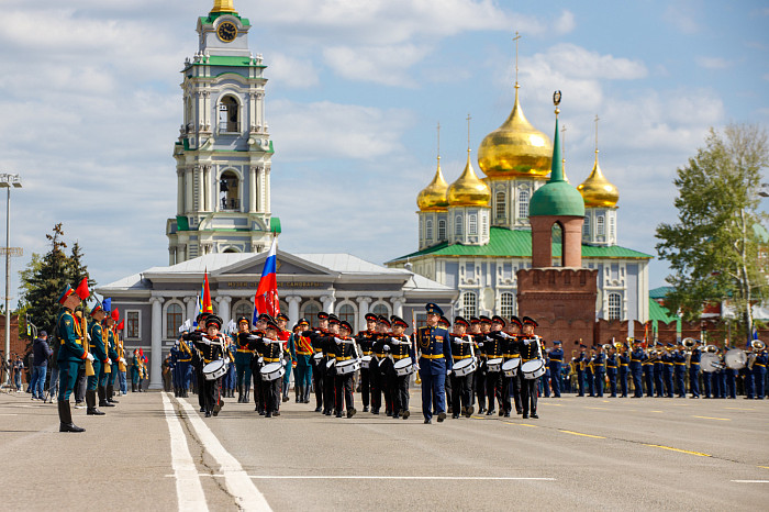 В Туле состоялся военный парад в честь Победы в Великой Отечественной войне