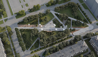 Руслан Бутов показал проект благоустройства сквера «Сказка» в Новомосковске