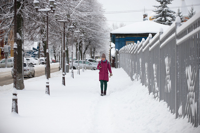 Тулу засыпало снегом: как в городе борются с последствиями стихии