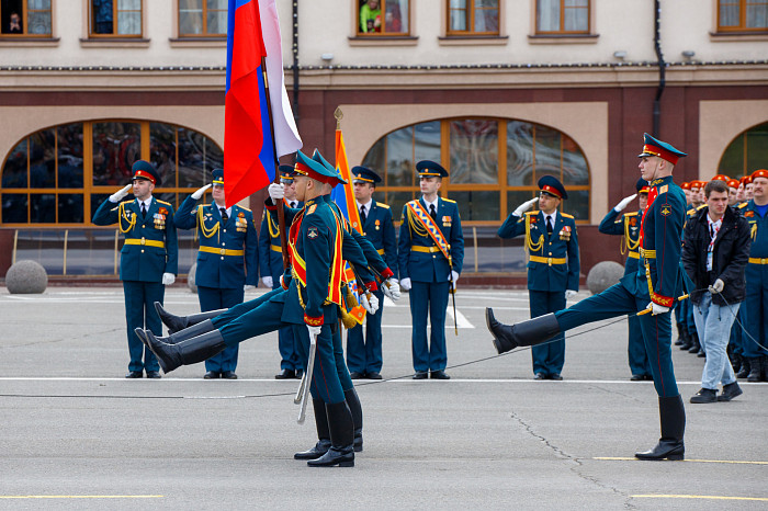 В Туле состоялся военный парад в честь Победы в Великой Отечественной войне