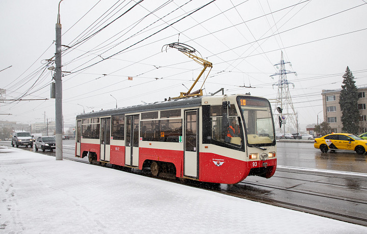Из-за обрыва контактной сети в Туле трамваи трех маршрутов поменяли схему движения