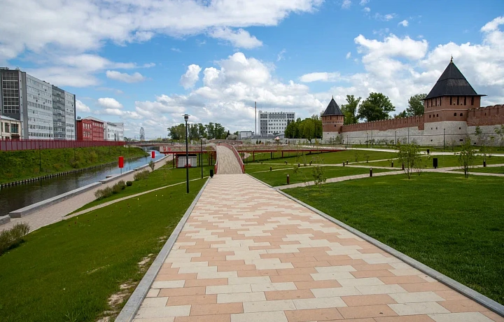 Какую часть набережной в Туле благоустраивать, будут решать на голосовании