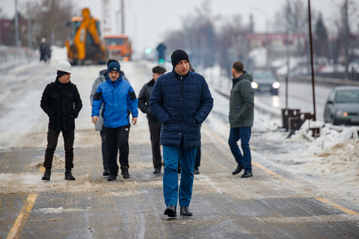 В Туле завершилась реконструкция первой половины Московского путепровода