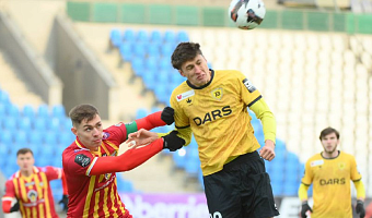 Тульский «Арсенал» после первого тайма играет вничью с ульяновской «Волгой»