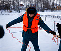 Тульские спасатели провели тренировку по спасению людей из водоемов