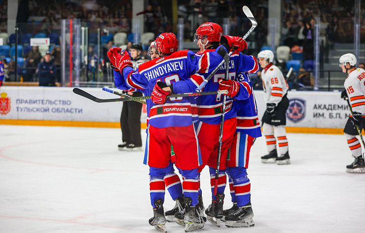 Тульскпая «Академия Михайлова» выиграла у «Амурских Тигров» со счетом 2:0