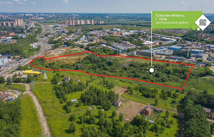 Цену участка для застройки на улице Рязанской в Туле подняли на торгах почти в 30 раз – до 165 миллионов рублей
