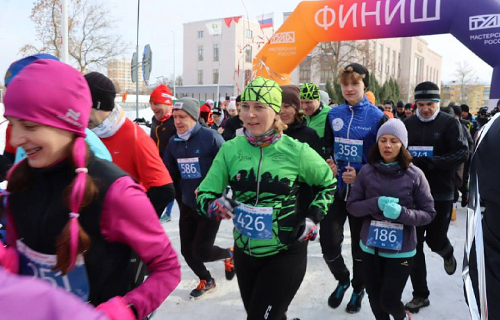 Порядка 500 человек приняли участие в забеге «Я - Патриот» в Туле