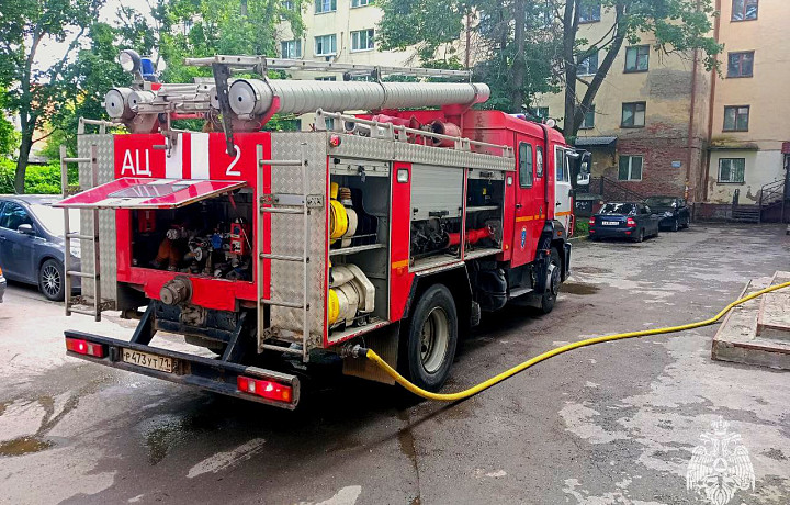 На Красноармейском проспекте в Туле загорелась квартира утром 30 июня