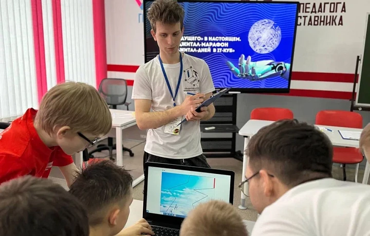 Тульские школьники приняли участие в фиджитал-марафоне