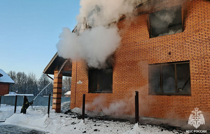 Шесть пожаров потушили в Тульской области 13 января