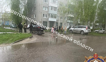 В Узловой водитель иномарки сбил 13-летнего питбайкера