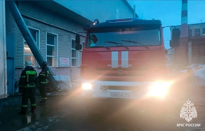 Пять техногенных пожаров потушили сотрудники МЧС за сутки в Тульской области