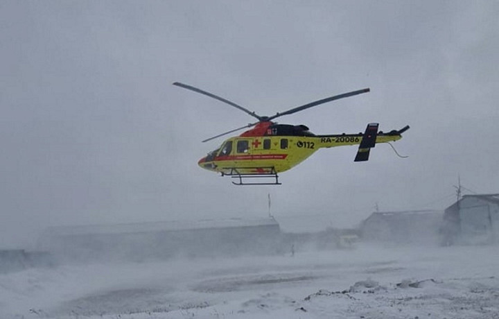 Жительницу Новомосковска с аневризмой аорты доставили в Москву вертолетом санавиации