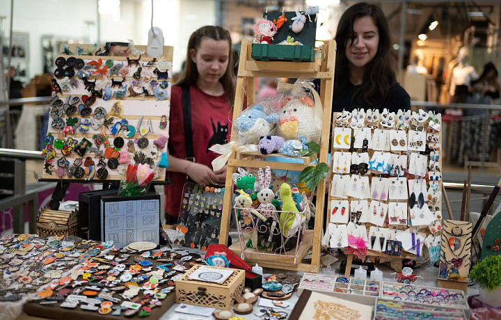 В Туле состоялась весенняя ярмарка самозанятых